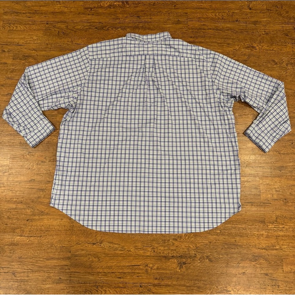 Polo Ralph Lauren Purple Check Performance Long Sleeve Button Down Shirt Men 4XB - Picture 3 of 9